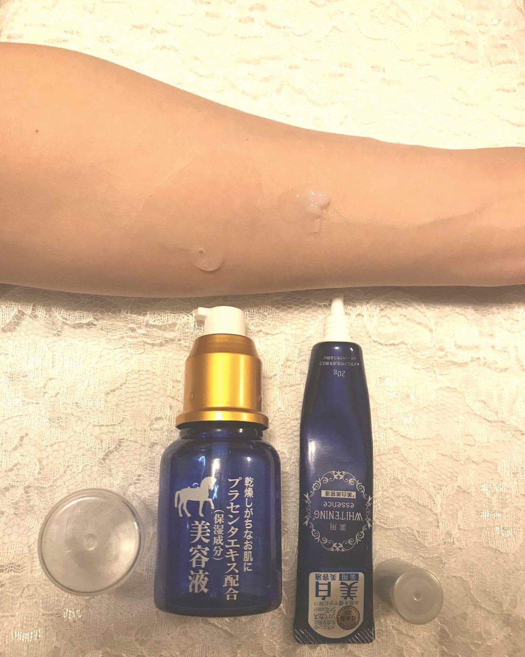 プラセンタ配合 美容液/DAISO/美容液を使ったクチコミ(1枚目)