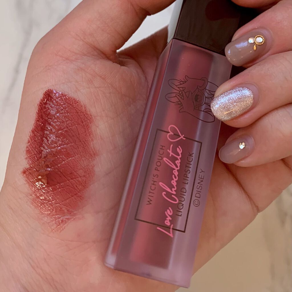 Love Chocolate リキッドリップスティック/Witch's Pouch/口紅を使ったクチコミ(1枚目)