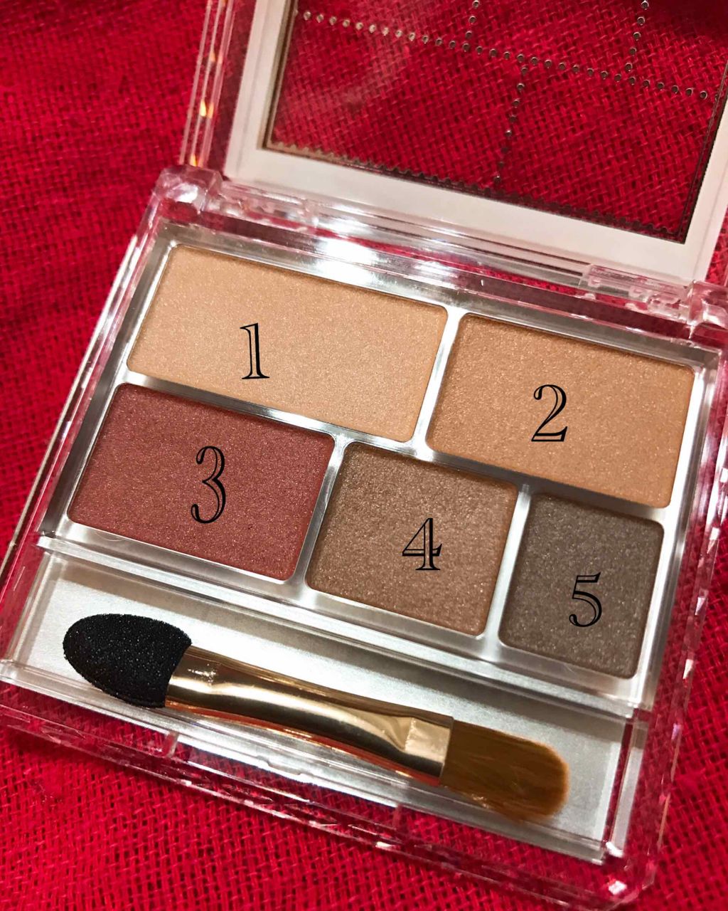 パーフェクトマルチアイズ/キャンメイク/アイシャドウパレットを使ったクチコミ(2枚目)