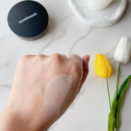 オリジナル ピュア セラム カバーアップ クッション/bareMinerals/クッションファンデーションを使ったクチコミ(5枚目)