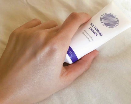 フィルタリングクリーム/DEWYCEL/日焼け止めクリームを使ったクチコミ(3枚目)