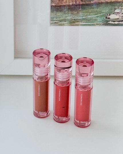 Soak Tattoo Tint/フォレンコス/リップグロスを使ったクチコミ(1枚目)