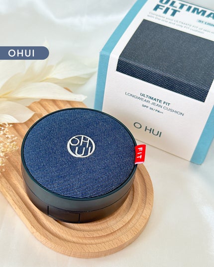 アルティメットフィット ロングウェアデニムクッション/OHUI/クッションファンデーションを使ったクチコミ(1枚目)