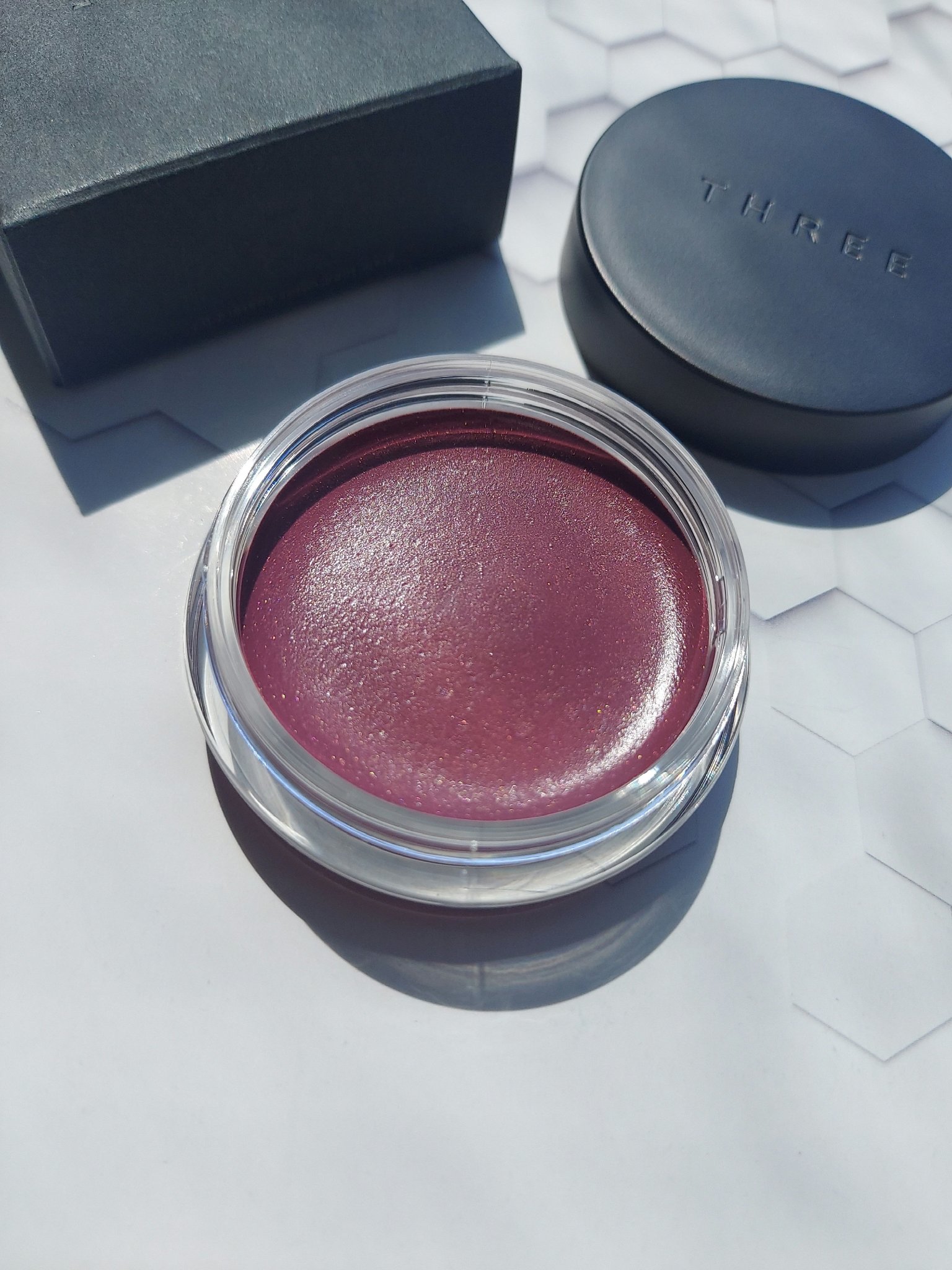 THREE グラムトーンカラーカスタード 07 TENDER TRAVELLER/THREE/ジェル・クリームチークを使ったクチコミ（2枚目）