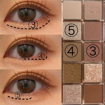 プロ アイ パレット/CLIO/アイシャドウパレットを使ったクチコミ(4枚目)