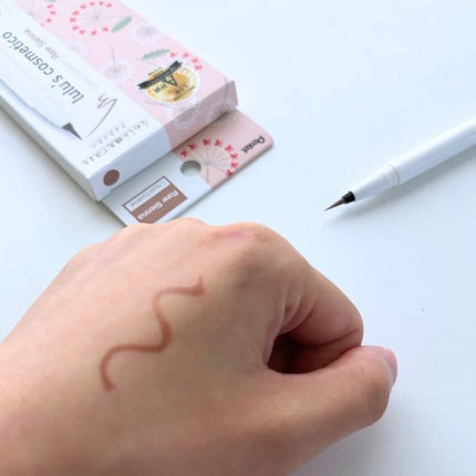 リキッドアイライナー/ルルズコスメティコ/リキッドアイライナーを使ったクチコミ(3枚目)