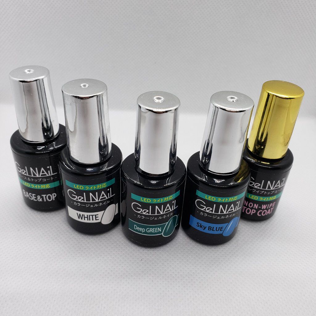 ジェルネイル（ライト対応）/セリア/ジェルネイルを使ったクチコミ（2枚目）
