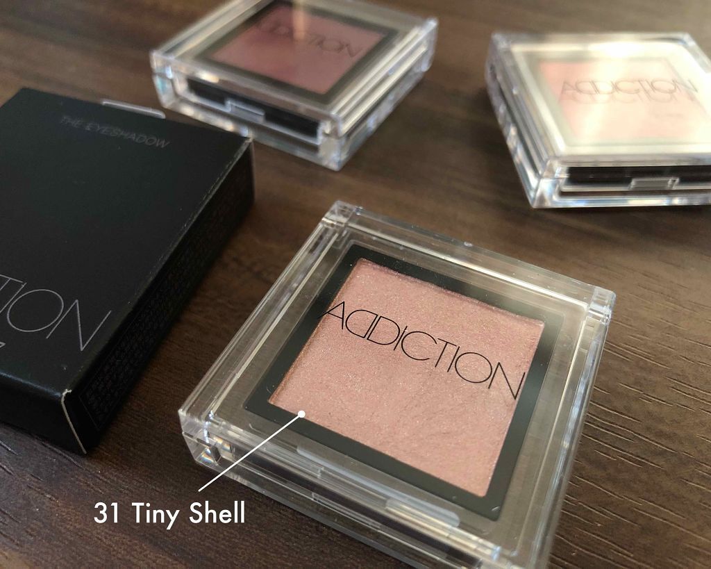 アディクション ザ アイシャドウ 31 Tiny Shell (P) /ADDICTION/単色アイシャドウを使ったクチコミ（1枚目）