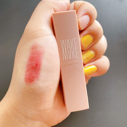 グローステイリップ/wakemake/口紅を使ったクチコミ(6枚目)