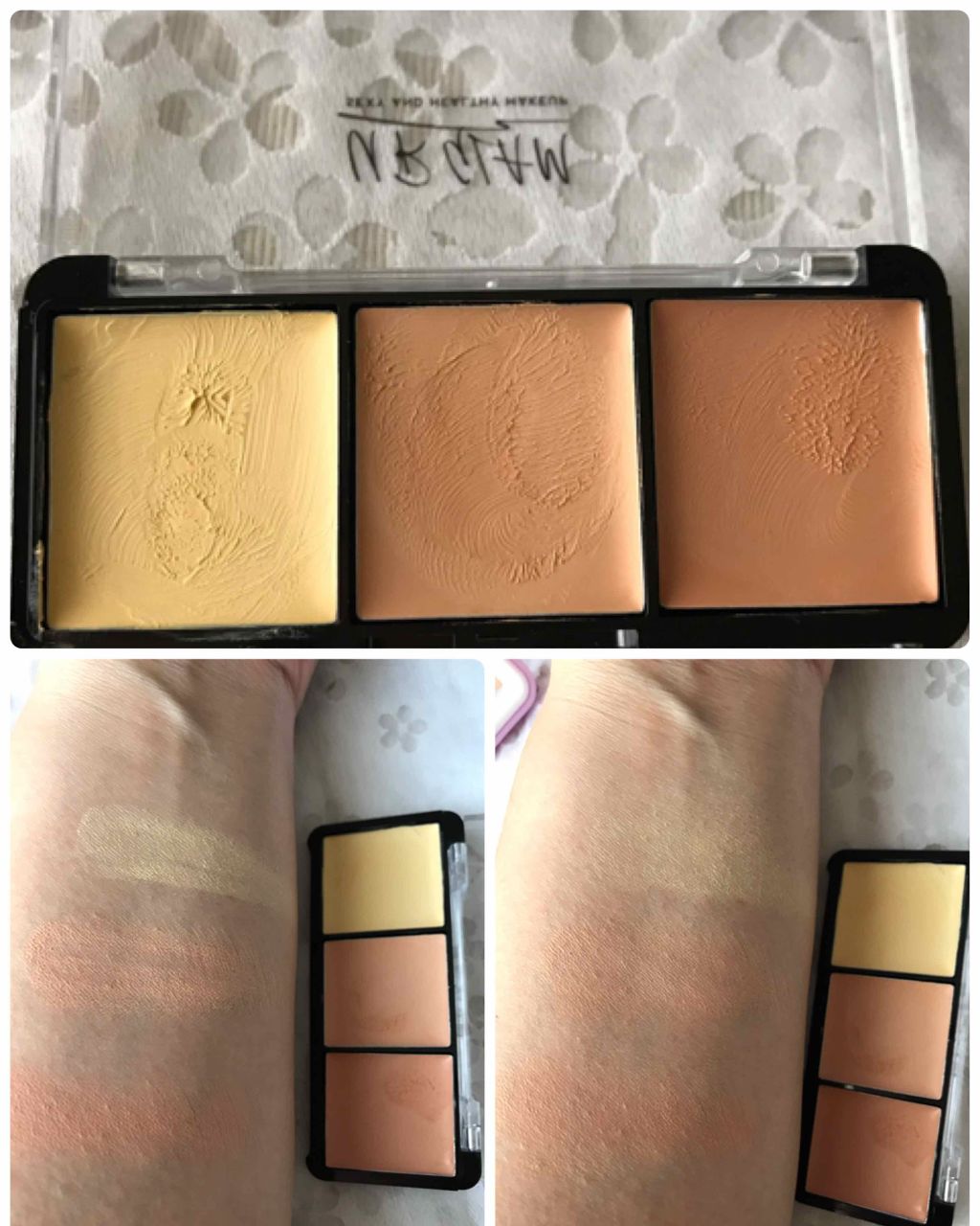 UR GLAM　CONCEALER PALETTE/U R GLAM/パレットコンシーラーを使ったクチコミ（1枚目）