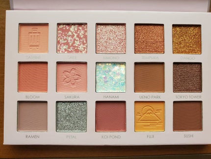 GO TRAVEL 15色アイシャドウパレット/FOCALLURE/アイシャドウパレットを使ったクチコミ(8枚目)