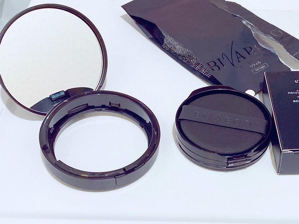 ベルベットジュエルクッション/BIVABOO/クッションファンデーションを使ったクチコミ（2枚目）