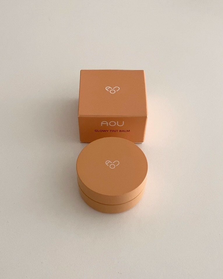 GLOWY TINT BALM/AOU/リップグロスを使ったクチコミ(1枚目)