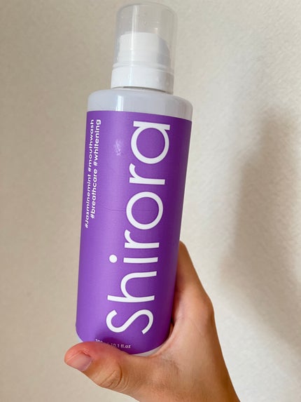 ホワイトニングデンタルリンス/Shirora/マウスウォッシュ・スプレーを使ったクチコミ(1枚目)