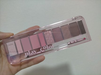プレイカラー アイシャドウ/ETUDE/アイシャドウパレットを使ったクチコミ(2枚目)