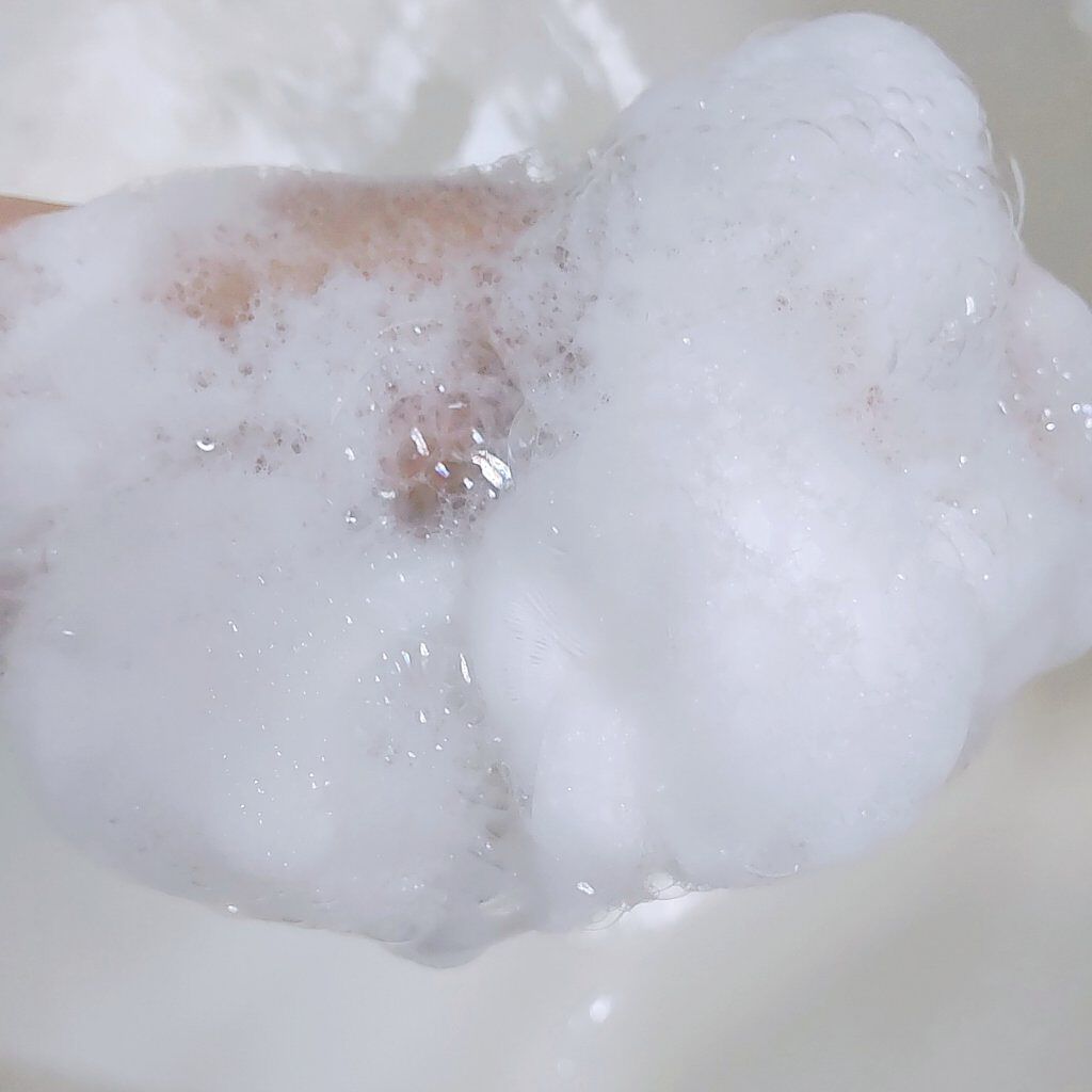 はい！みるく特濃 クリームウォッシュ/ロゼット/洗顔フォームを使ったクチコミ（2枚目）