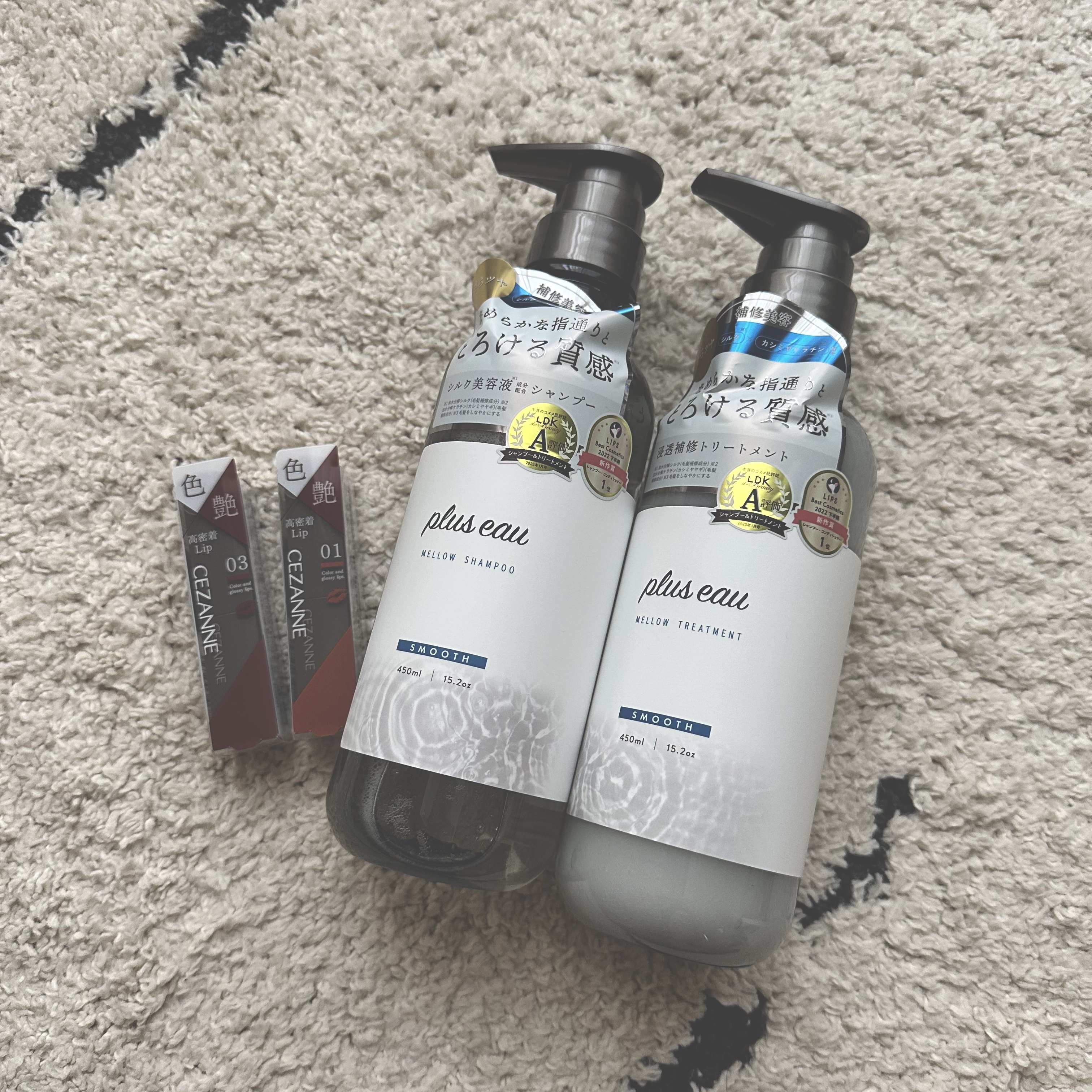 メロウシャンプー/メロウトリートメント/plus eau/市販シャンプーを使ったクチコミ（1枚目）