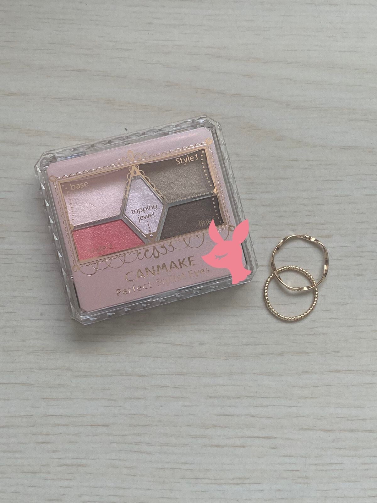 【旧品】パーフェクトスタイリストアイズ/キャンメイク/アイシャドウパレットを使ったクチコミ(1枚目)