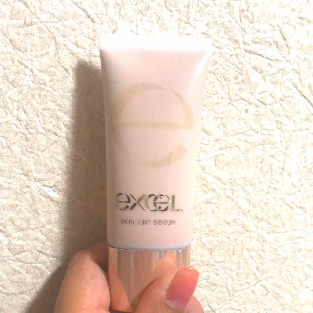 スキンティントセラム/excel/リキッドファンデーションを使ったクチコミ(1枚目)