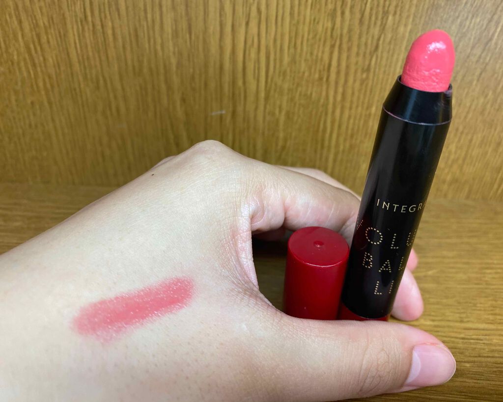 ボリュームバームリップ N/インテグレート/口紅を使ったクチコミ(3枚目)