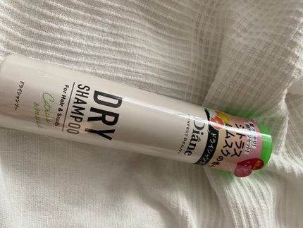 パーフェクトビューティー ドライシャンプー シトラス&ムスクの香り/ダイアン/ドライシャンプーを使ったクチコミ(1枚目)
