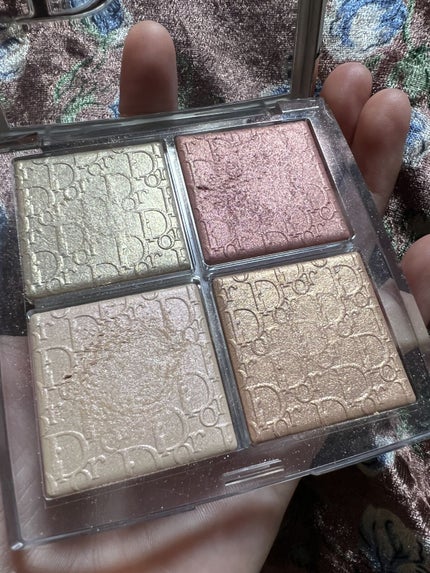 ディオール バックステージ フェイス グロウ パレット/Dior/ハイライトを使ったクチコミ(2枚目)
