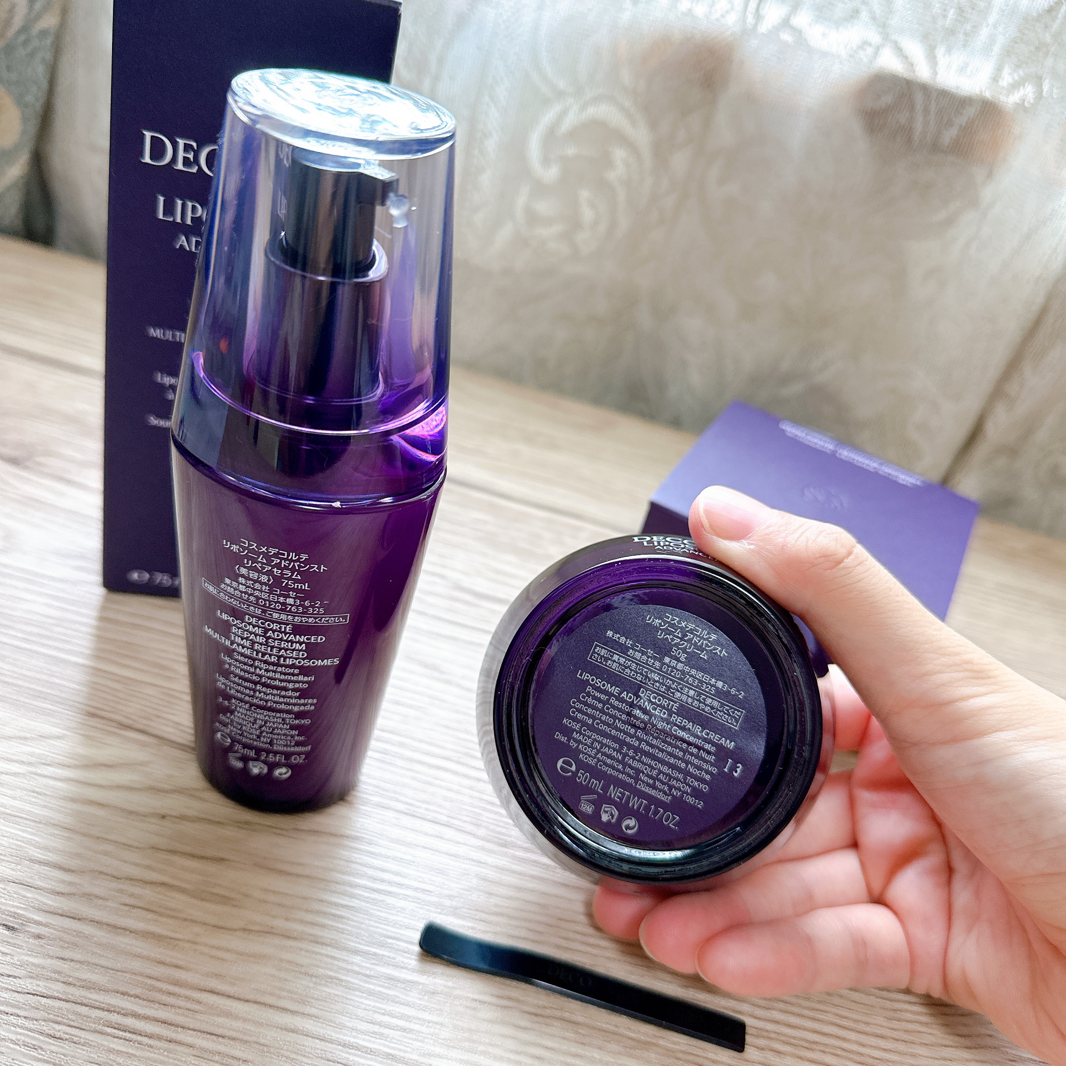 リポソーム アドバンスト　リペアセラム/DECORTÉ/美容液を使ったクチコミ（2枚目）