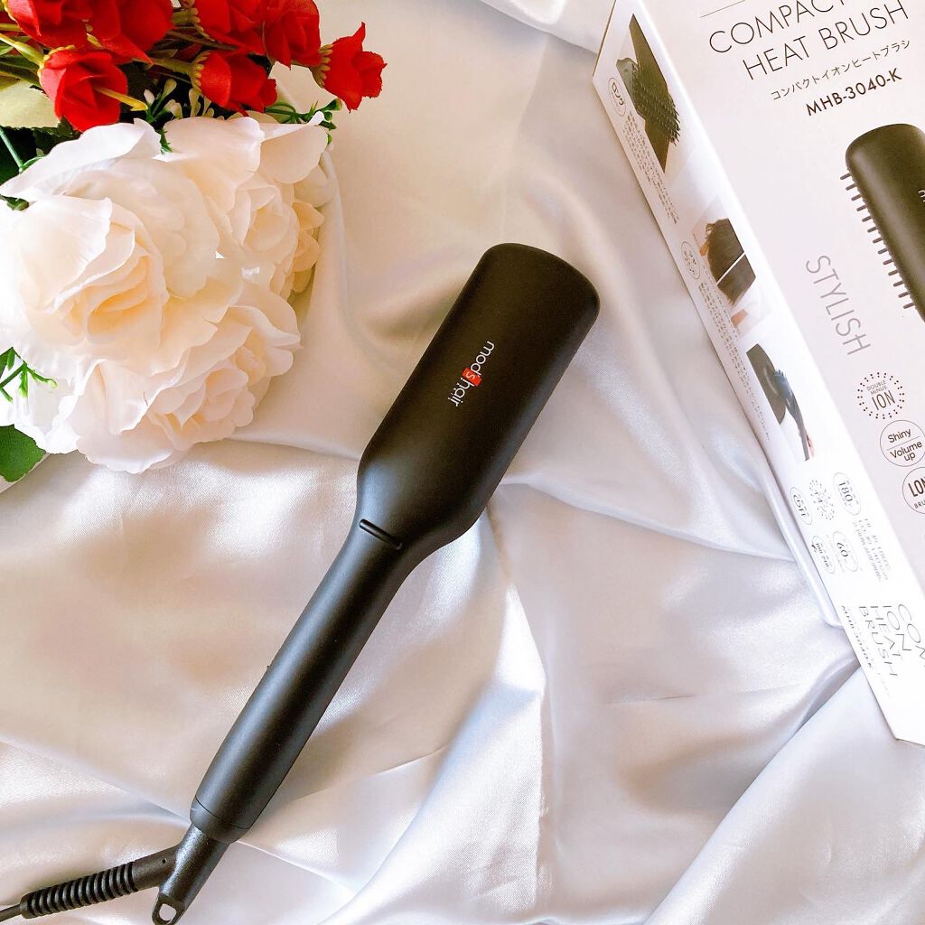 スタイリッシュ コンパクトイオンヒートブラシ MHB-3040-K/mod's hair/ヒートブラシを使ったクチコミ(1枚目)
