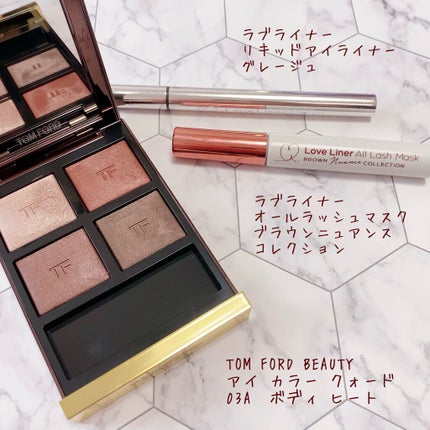 アイ カラー クォード/TOM FORD BEAUTY/アイシャドウパレットを使ったクチコミ(1枚目)
