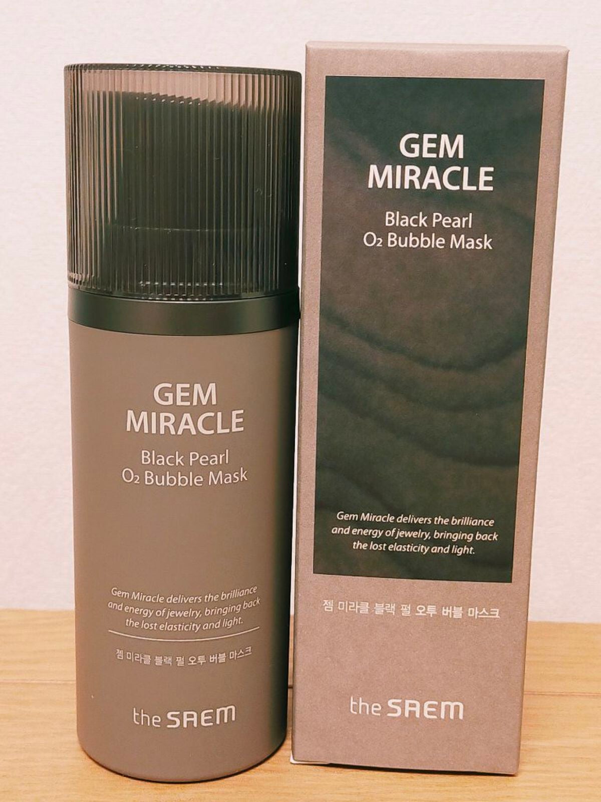 ジェムミラクル ブラックパール O2バブルマスク/the SAEM/洗い流すパック・マスクを使ったクチコミ(1枚目)