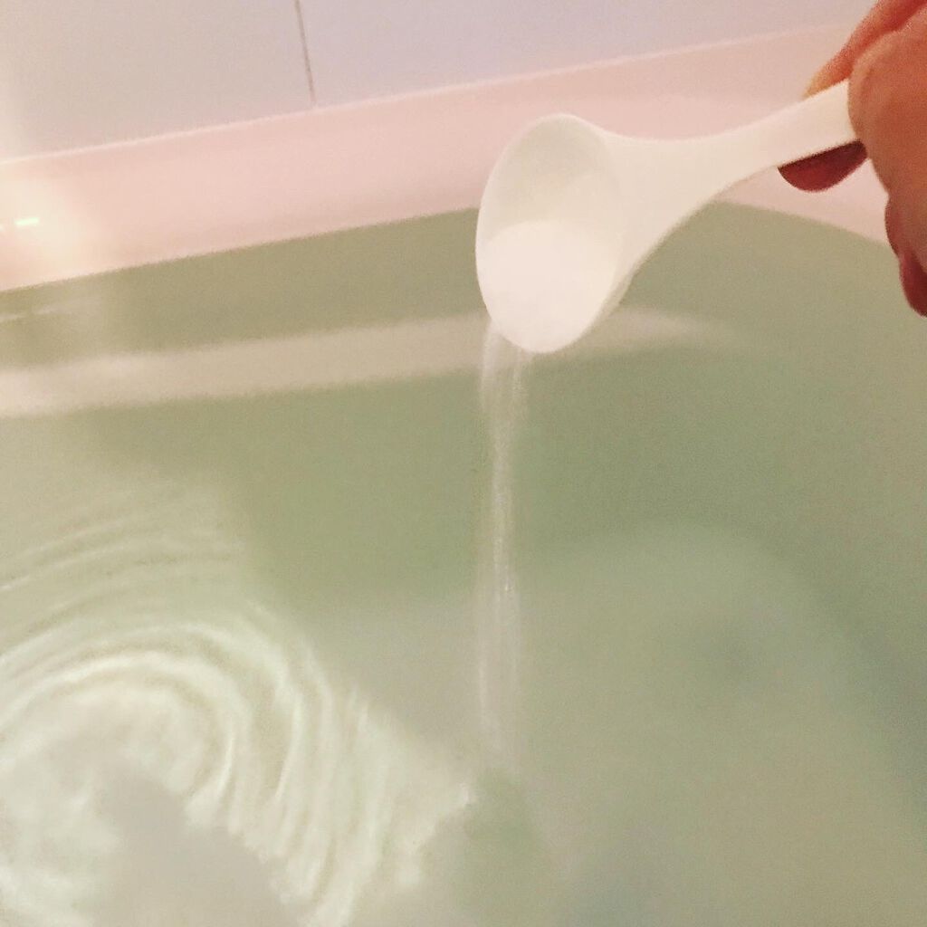 Epsom Salt (エプソムソルト) 国産(岡山県産)/EARTH CONSCIOUS (アースコンシャス)/無機塩系入浴剤を使ったクチコミ(4枚目)