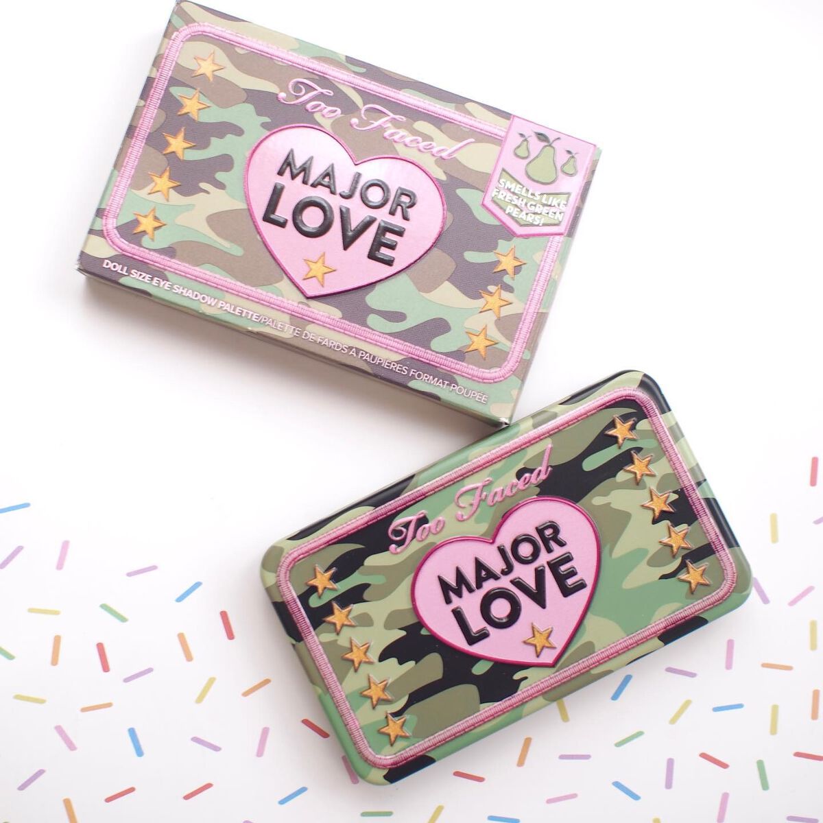 メジャーラブ ミニ アイシャドウ パレット/Too Faced/アイシャドウパレットを使ったクチコミ（2枚目）