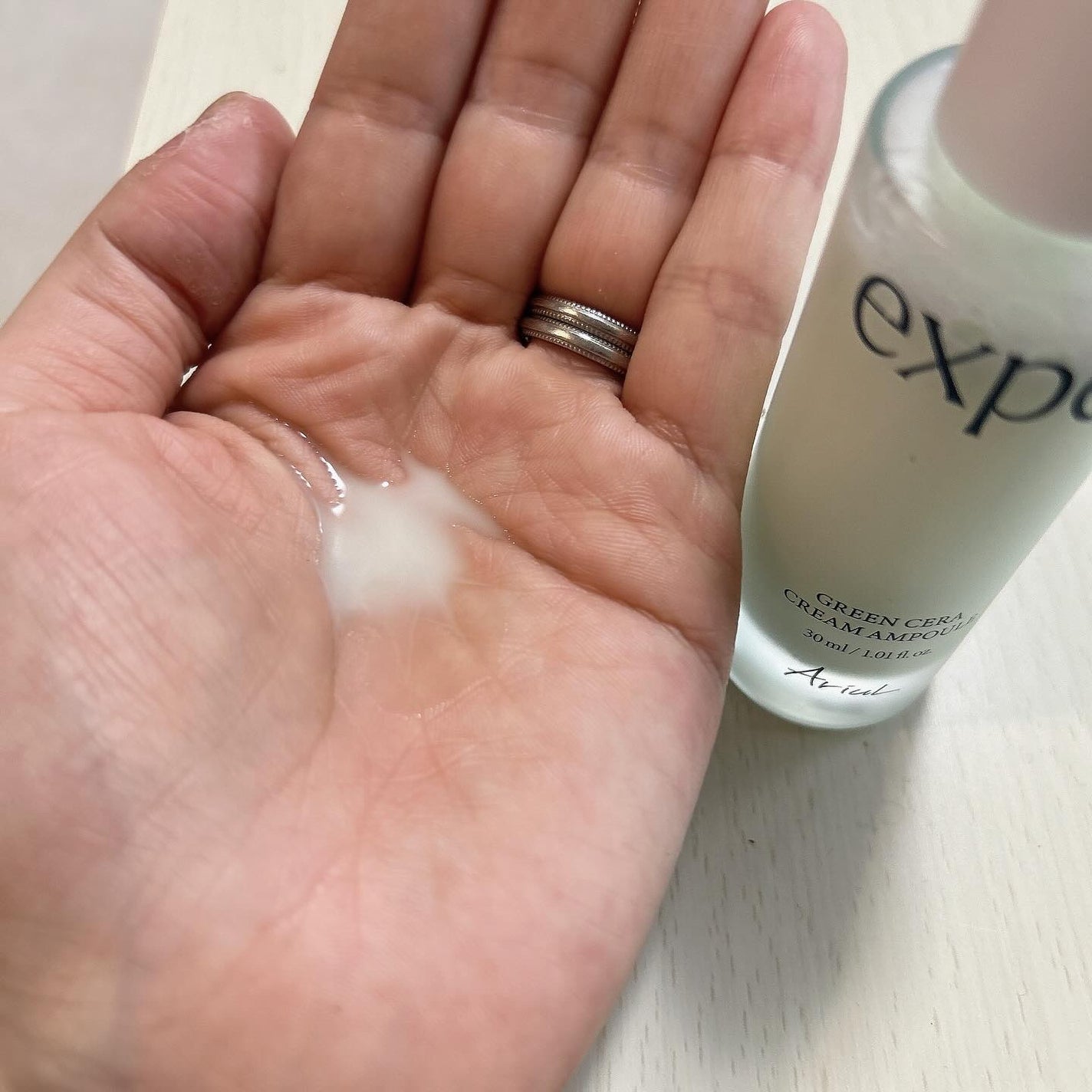 グリーンセラアンプルクリーム/Ariul/美容液を使ったクチコミ(2枚目)