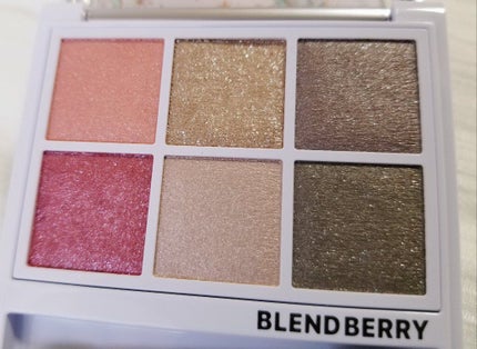 オーラクリエイション/BLEND BERRY/アイシャドウパレットを使ったクチコミ(6枚目)