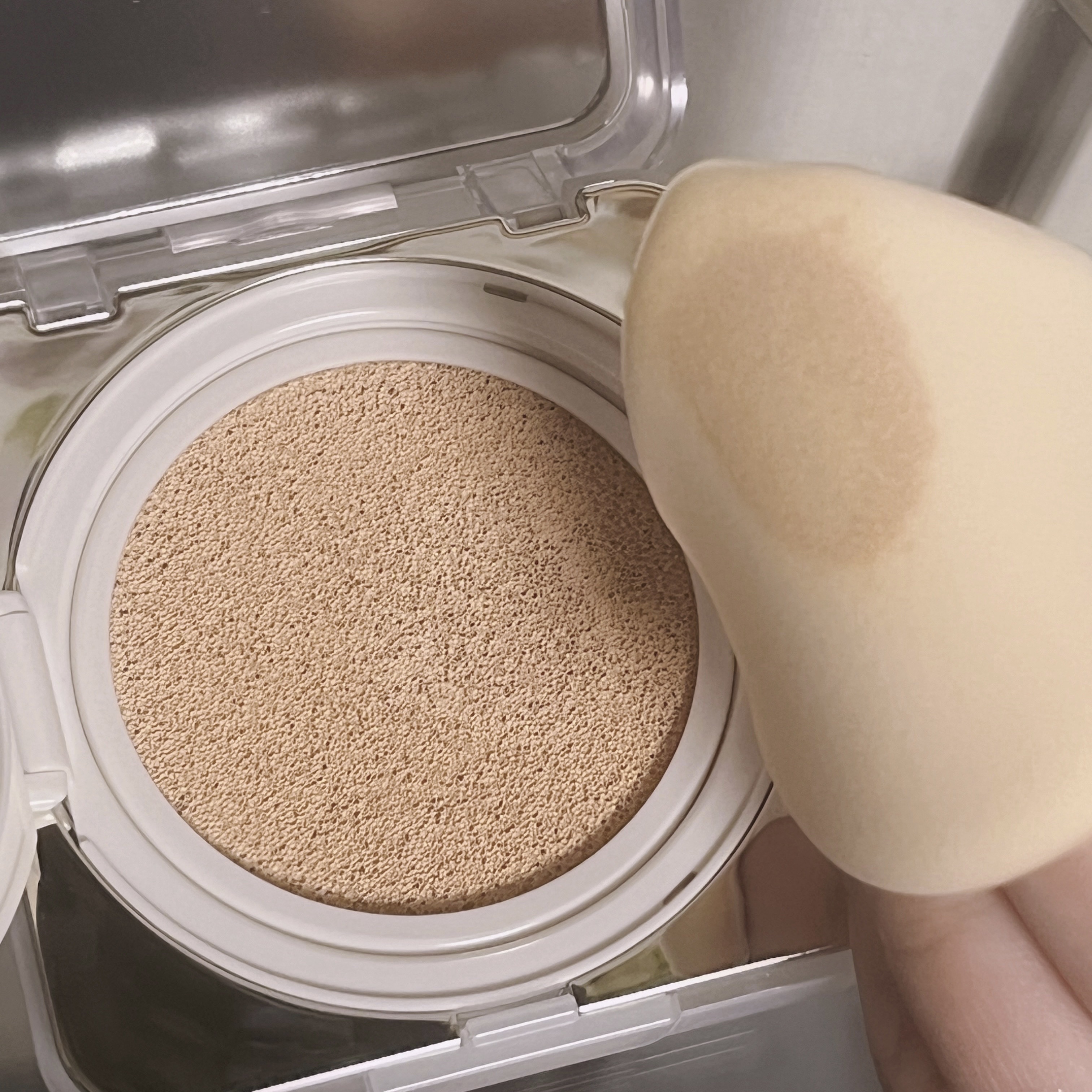 キル カバー ファンウェア クッション ザ オリジナル/CLIO/クッションファンデーションを使ったクチコミ（2枚目）