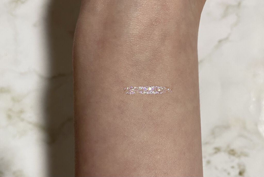 リキッド グリッター シャドウ/rom&nd/グリッターを使ったクチコミ（3枚目）