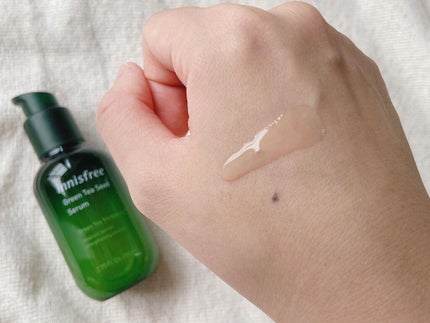 グリーンティーシード セラム N/innisfree/美容液を使ったクチコミ(2枚目)