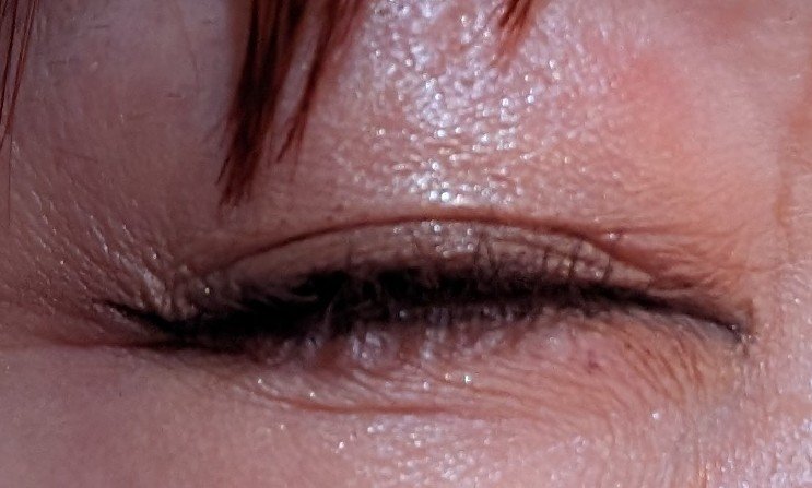 イロミッケ カラーリキッドアイライナー 09 メタリックブラウン(Metallic Brown)/iromikke/リキッドアイライナーを使ったクチコミ（3枚目）