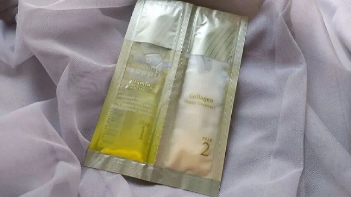 ビタミン リペアシャンプー/コラーゲン リペアヘアトリートメント/mixim suppli/市販シャンプーを使ったクチコミ(1枚目)