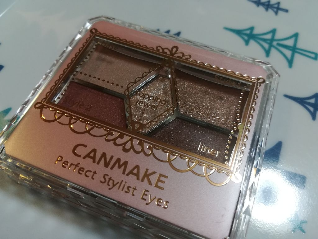 【旧品】パーフェクトスタイリストアイズ/キャンメイク/アイシャドウパレットを使ったクチコミ(1枚目)