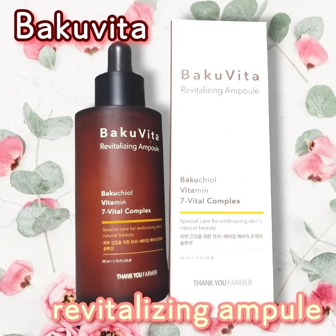 バクビタリバイタライジングアンプル/THANK YOU FARMER/美容液を使ったクチコミ（1枚目）