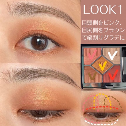 【旧】サンク クルール クチュール/Dior/アイシャドウパレットを使ったクチコミ(6枚目)