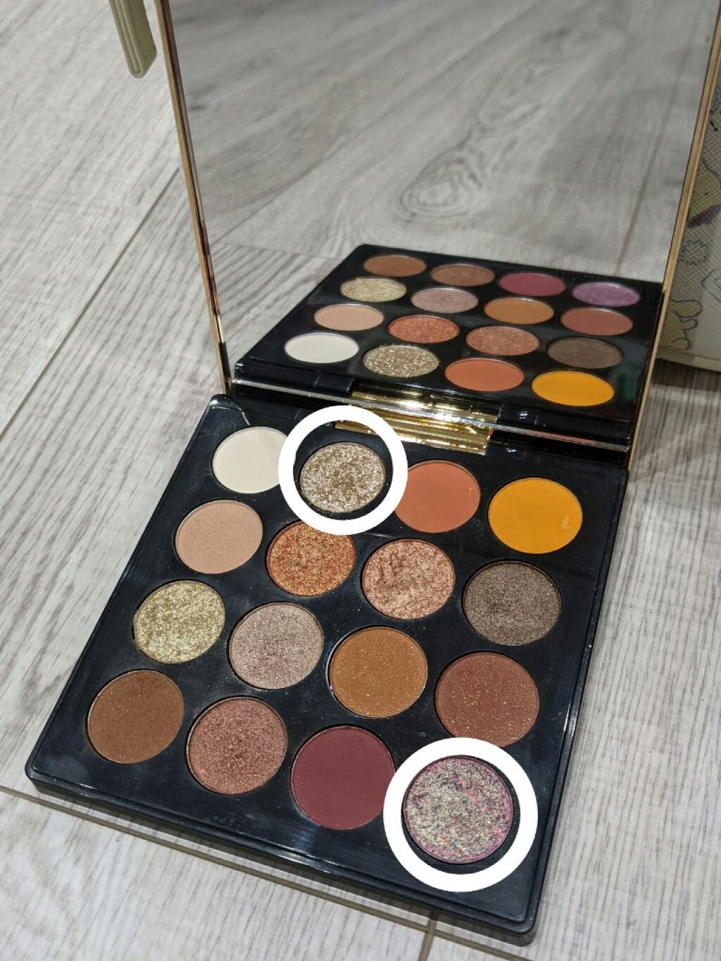 大英博物館 エジプトシリーズ アイシャドウパレット/ZEESEA/アイシャドウパレットを使ったクチコミ(2枚目)