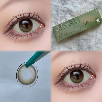 Glowy 1day/OLENS/ワンデー(1DAY)カラコンを使ったクチコミ(3枚目)