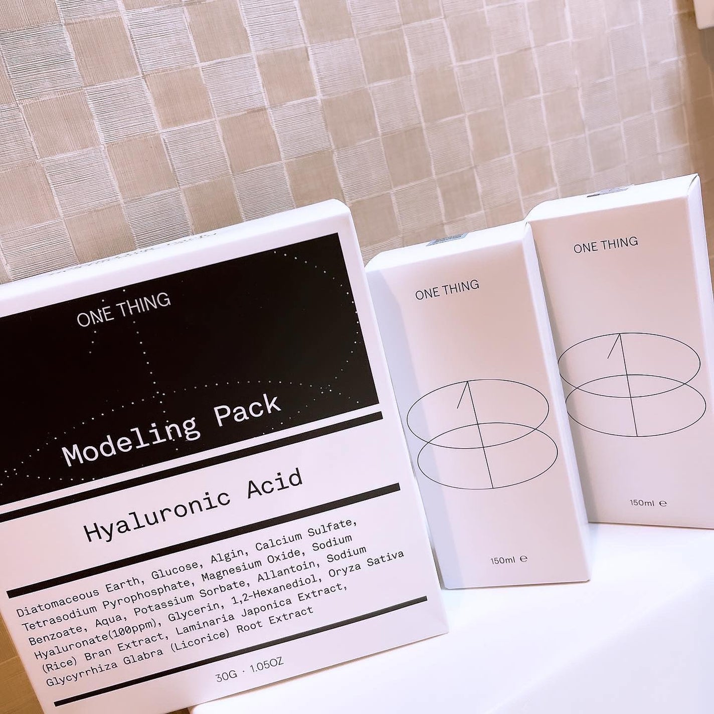 モデリングパック ヒアルロン酸 /ONE THING/洗い流すパック・マスクを使ったクチコミ(7枚目)