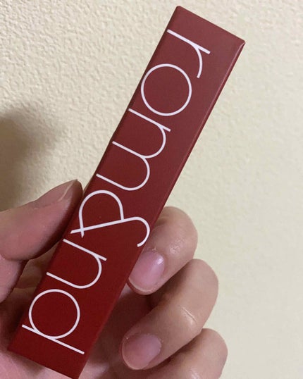 ゼロベルベットティント/rom&nd/リップティントを使ったクチコミ(2枚目)