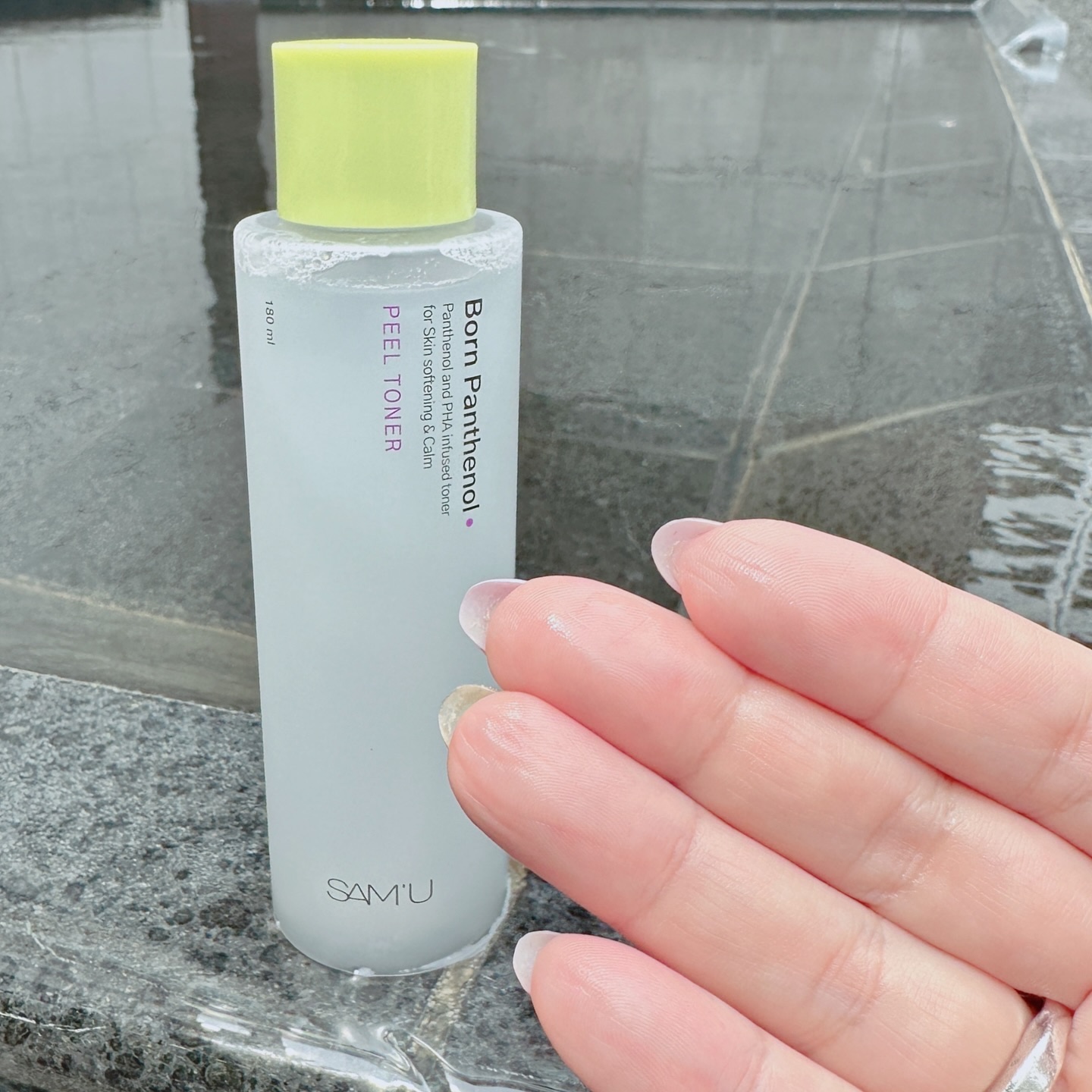 ボーンパンテノールピールトナー/SAM'U/化粧水を使ったクチコミ（1枚目）