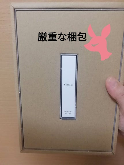エンスロール グロス/Celvoke/リップグロスを使ったクチコミ(4枚目)