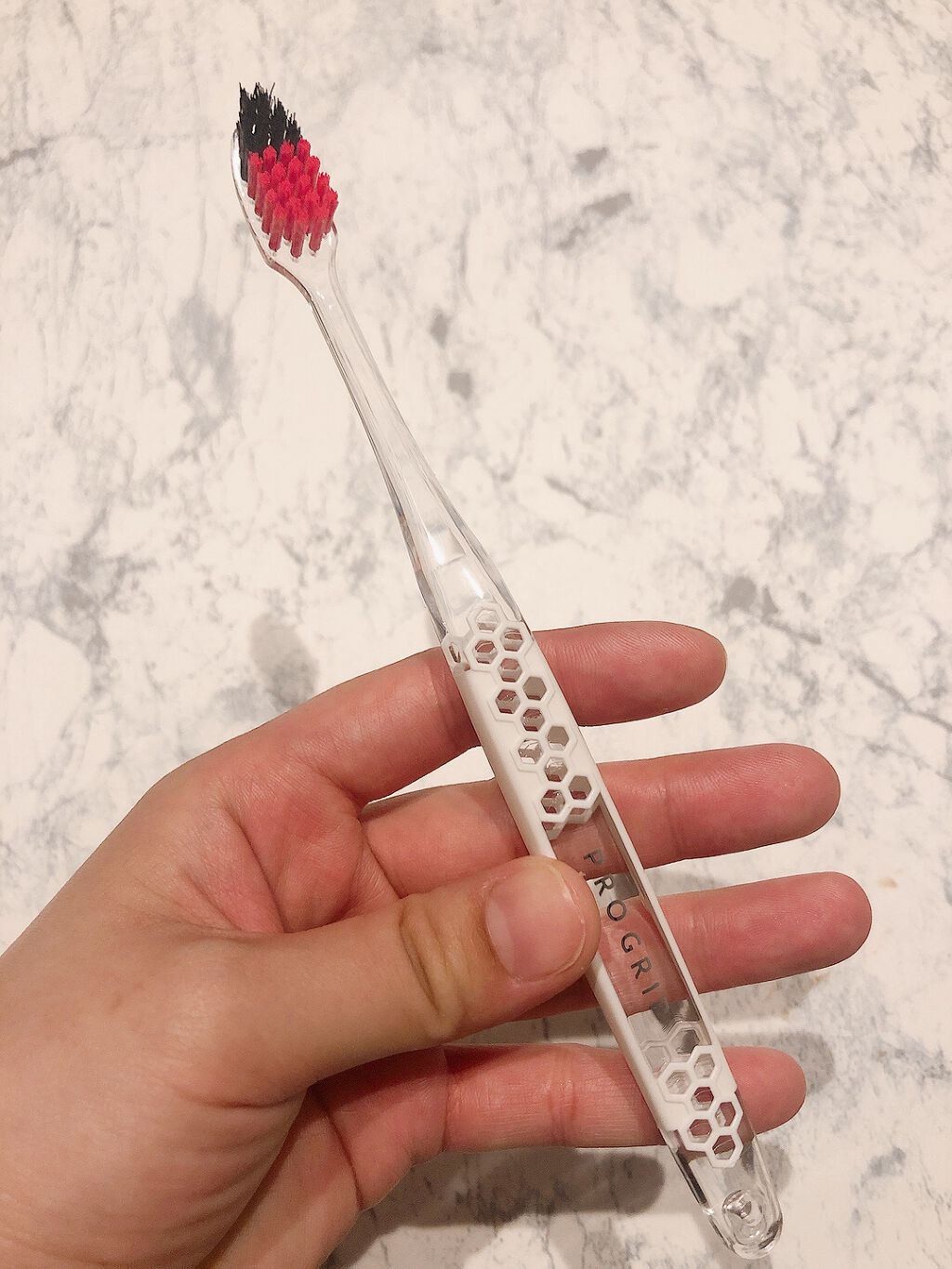 プログリップハブラシ typeⅠ/エビス/歯ブラシを使ったクチコミ(3枚目)