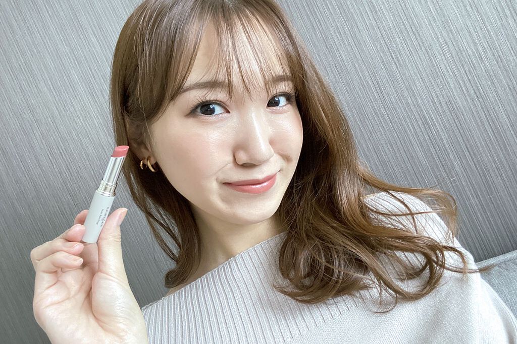 モイストバーム ルージュ 02 コーラルベージュ/ナチュラグラッセ/口紅を使ったクチコミ（1枚目）